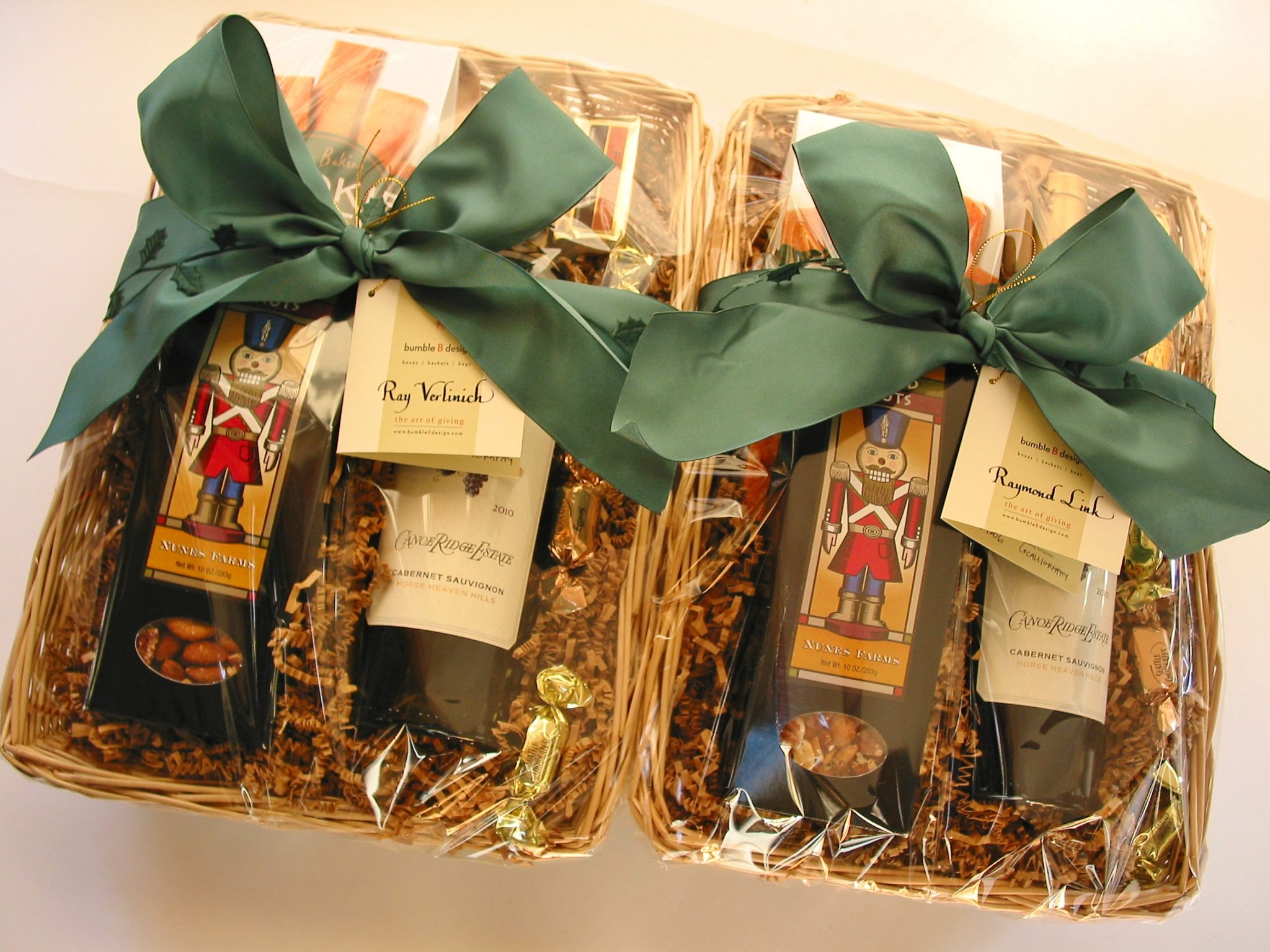 Wine Gift Basket from bumble B design, Seattle, WAbumble B design