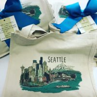 bumbleBdesign-Seattle Tote - gift bags - eco-friendly gifts