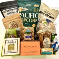 Seattle Snacker Basket - Medium $115: tasty sweet & savory snacks from Seattle
