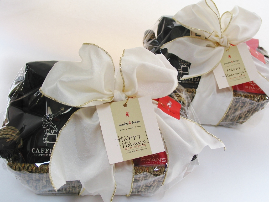 bumbleBdesign-Chocolate+Coffee-Holiday Gift Basket-Seattle