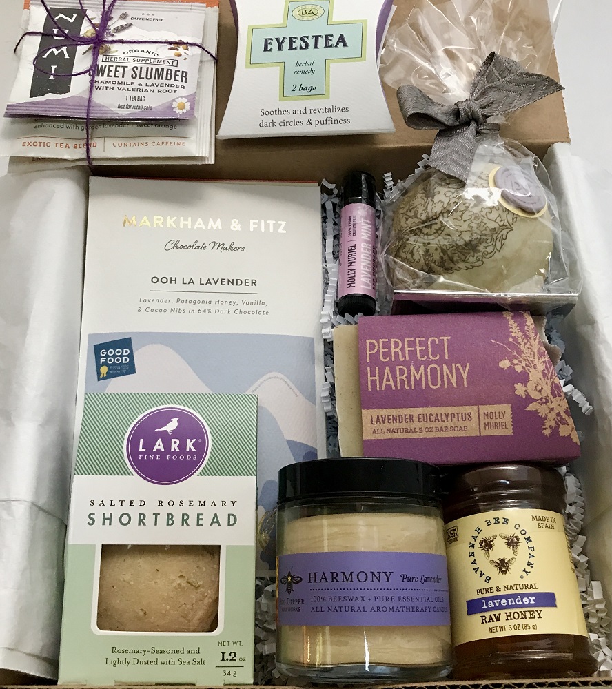 Lavender Lover's Box - small contents