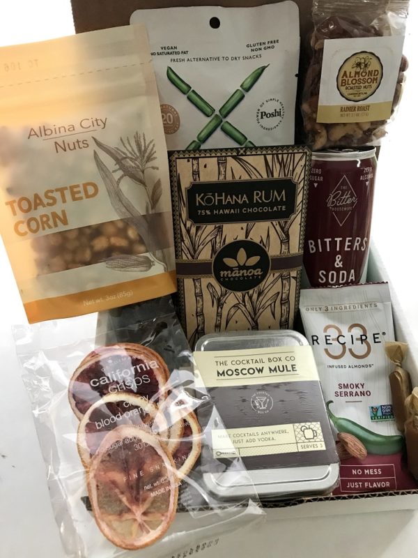 Holiday Cocktail Kit - with Moscow Mule Kit +Manoa Kohana Rum Chocolate Bar