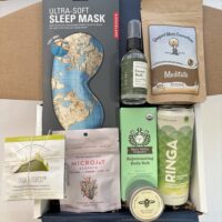 Relaxation Box - $85 -blue green colors