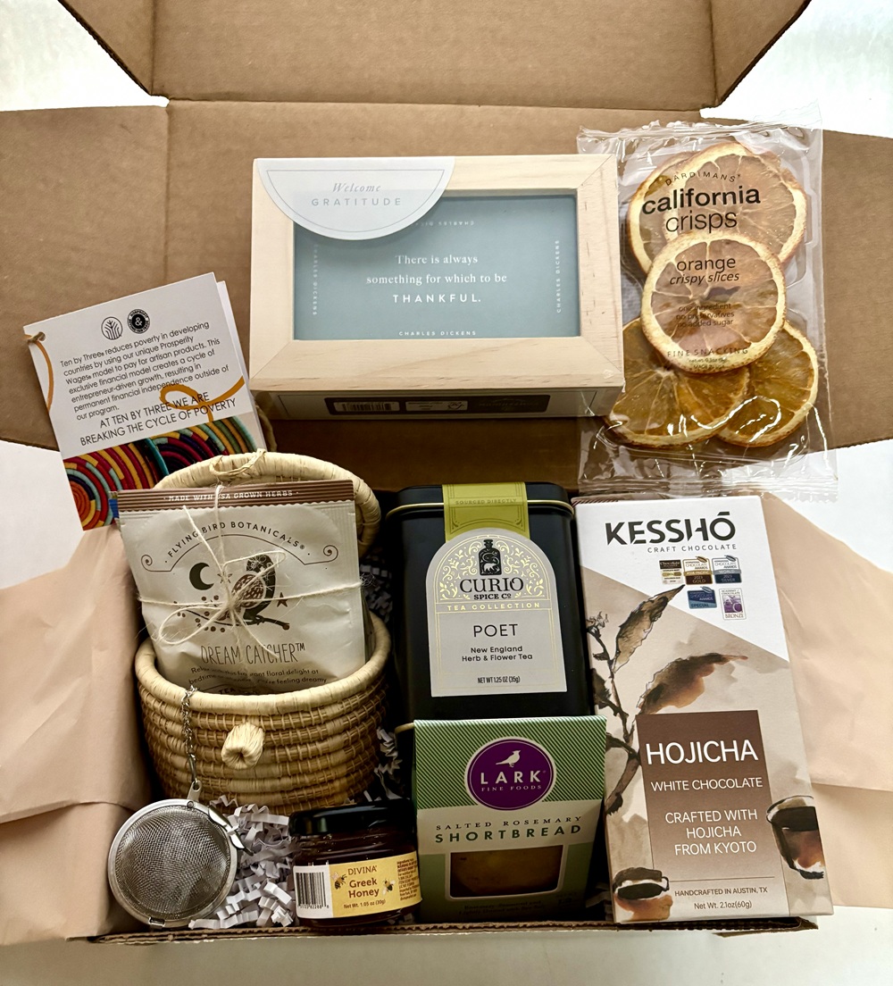 Tea Time Gratitude Box